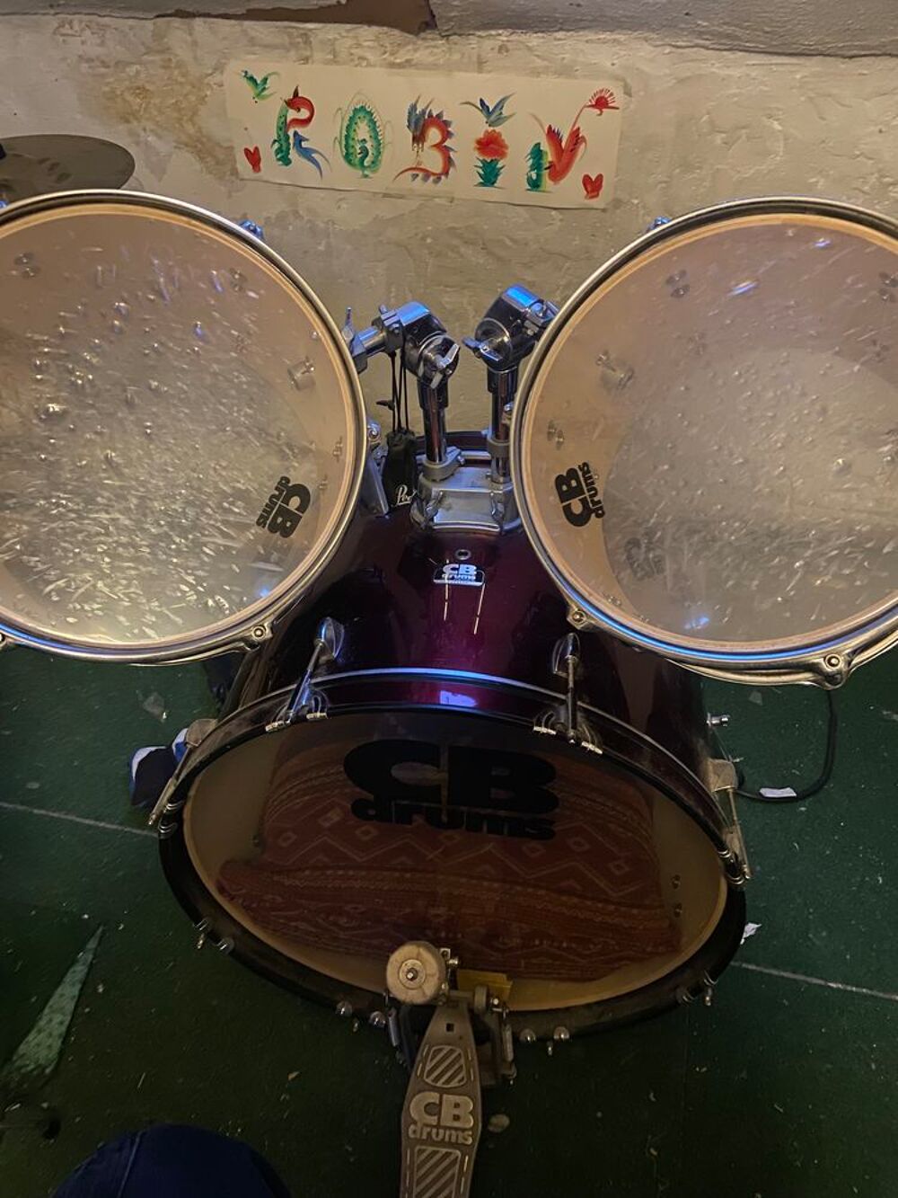 baterie acoustique complete CB DRUMS Instruments de musique