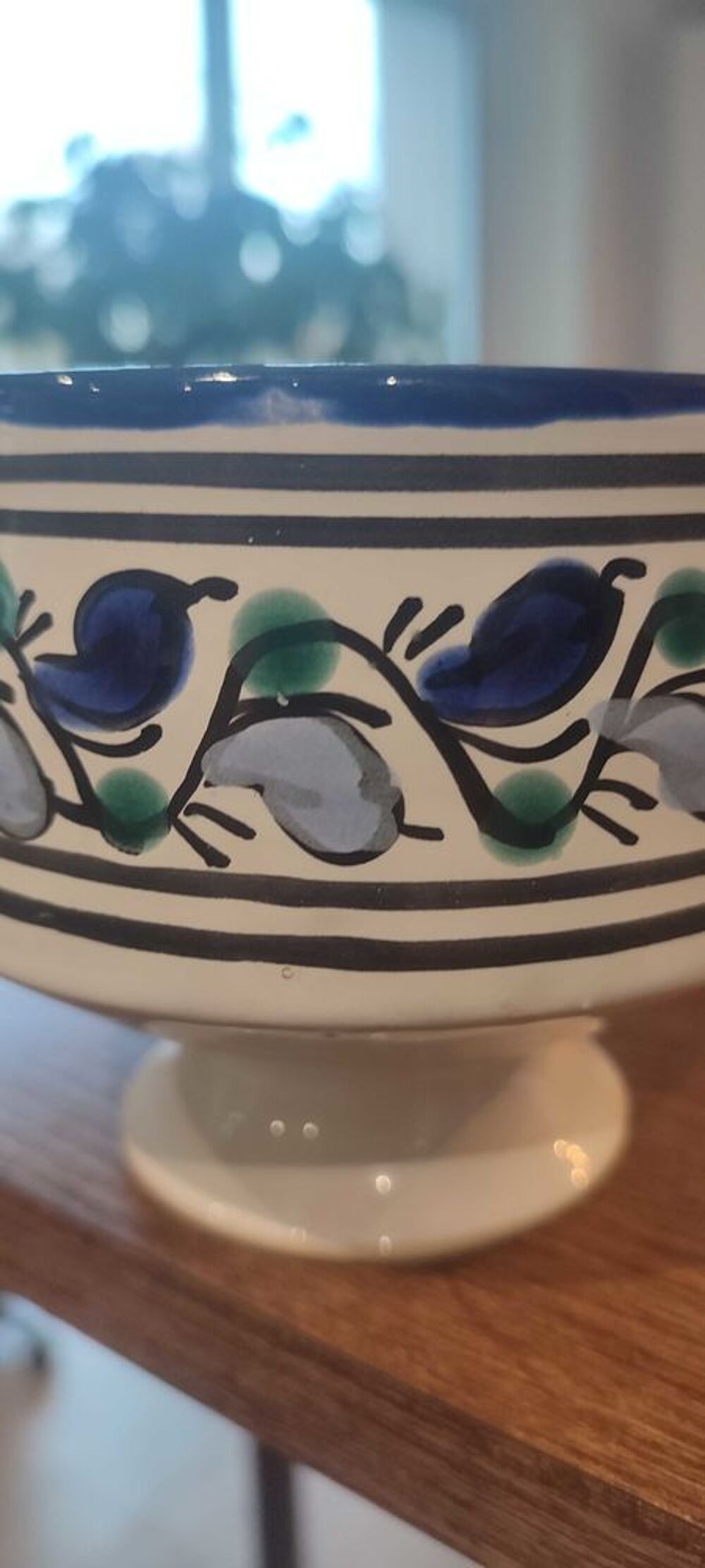 Paire de Grandes tasses de 500 ml en C&eacute;ramique du Maghreb 
