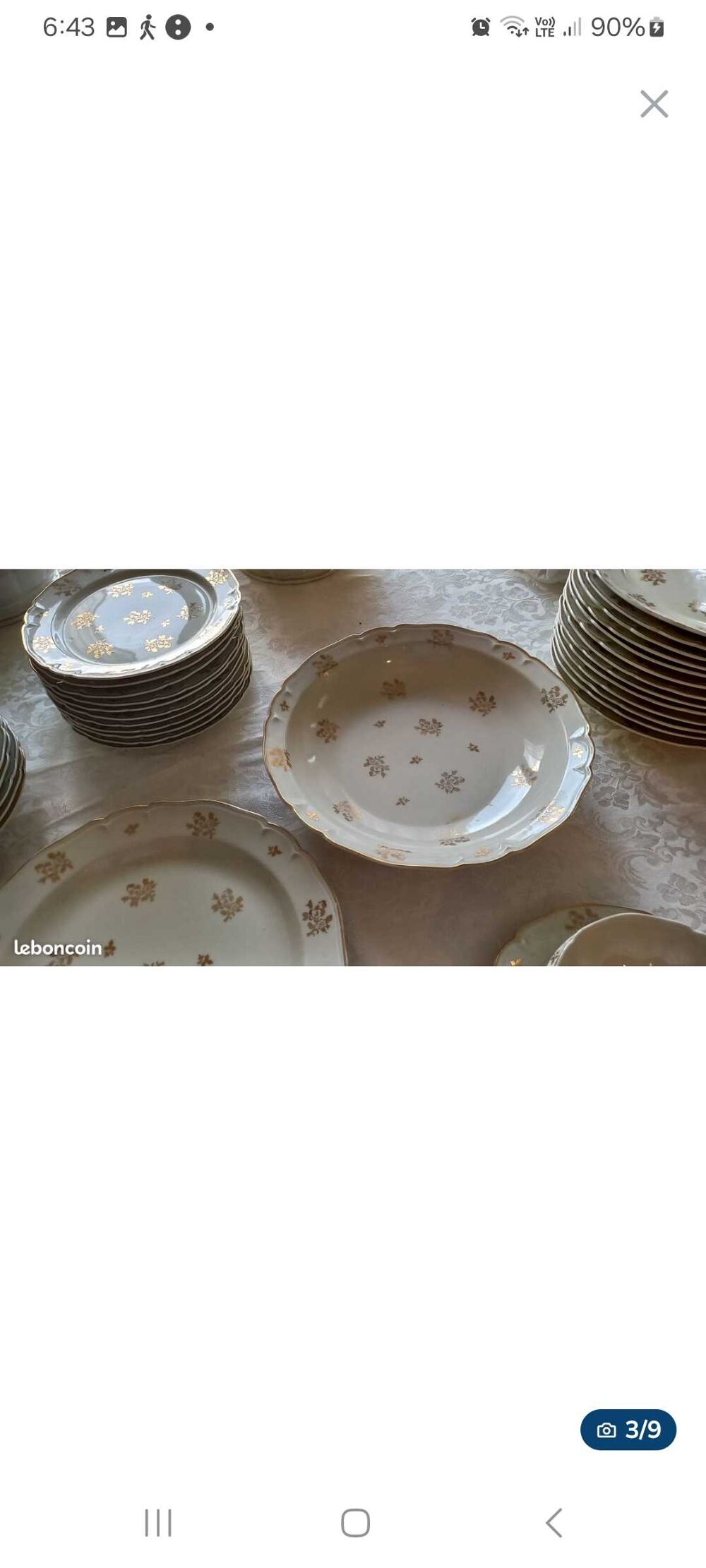 Vaisselle limoge Décoration