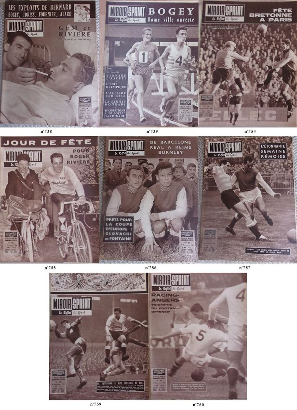 Miroir Sprint ann&eacute;e 1960 