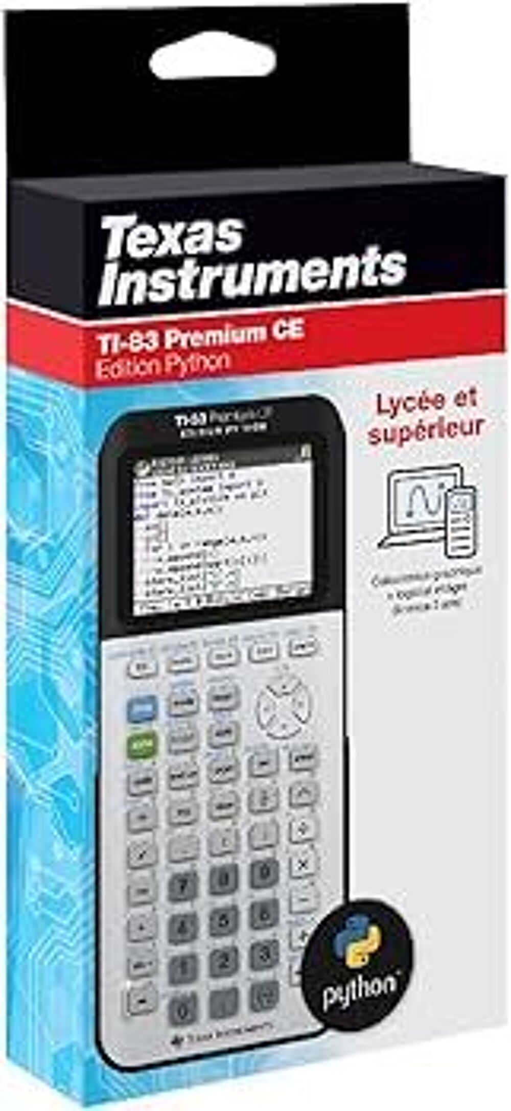 Calculatrice Texas Instrument TI 83 CE PREMIUM - NEUVE Matériel informatique