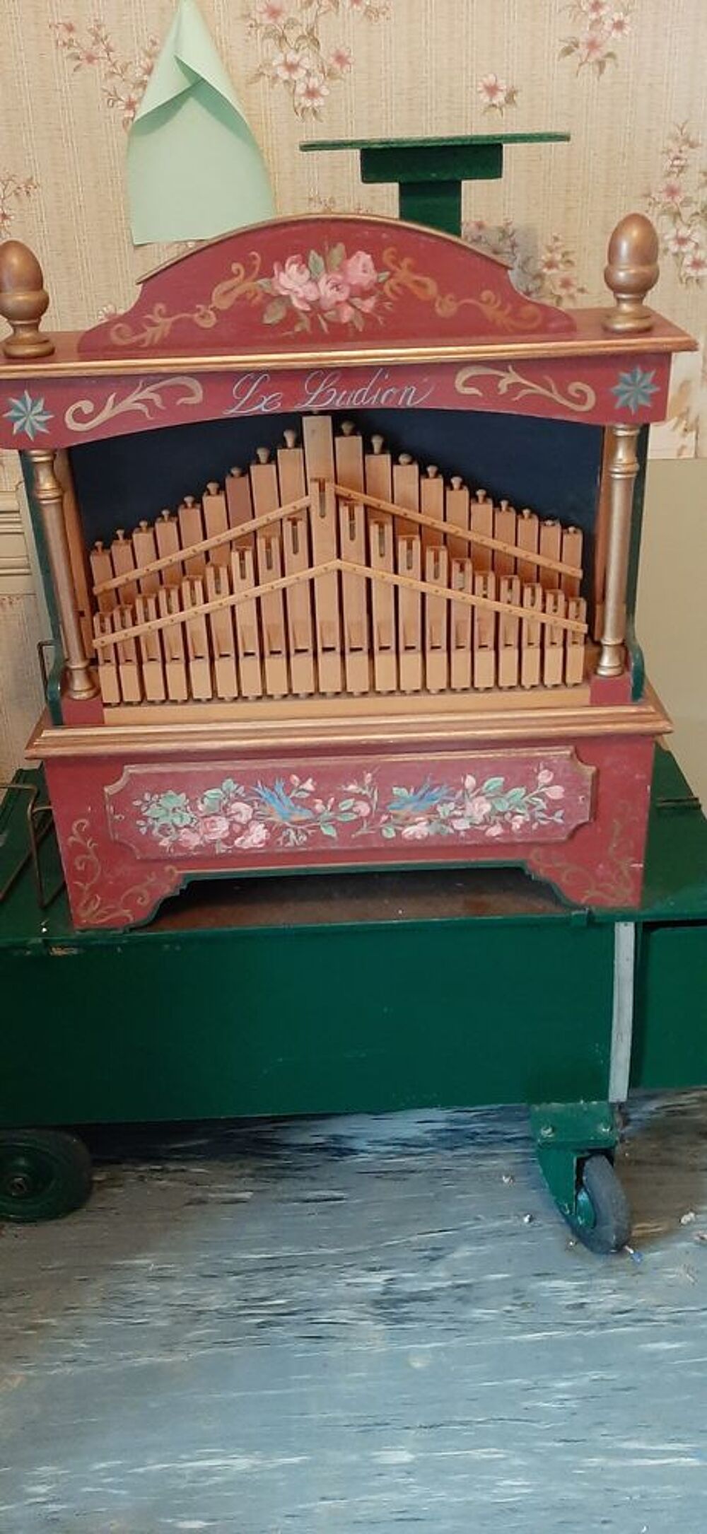Limonaire Orgue LE LUDION Baladin 32 notes + 39 cartons 