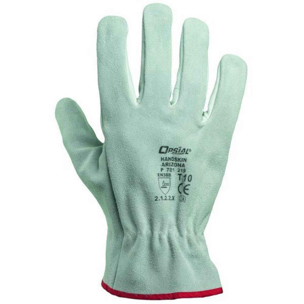 Par lot de 10 paires de gants de travail Taille 11 Opsial HANDSKIN ARIZONA Bricolage