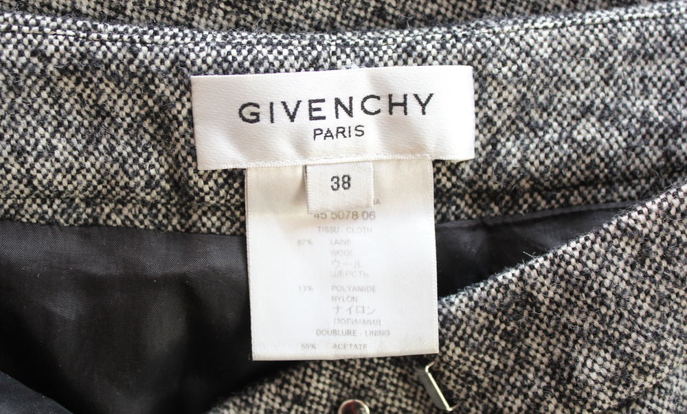 Pantalon tweed GIVENCHY T.38 Fr Vêtements