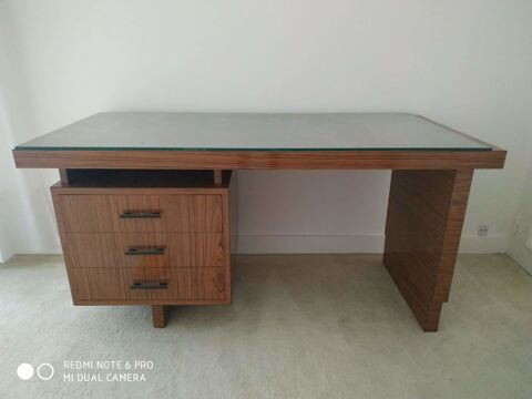 bureau ancien vintage en formica 190 Richelieu (37)