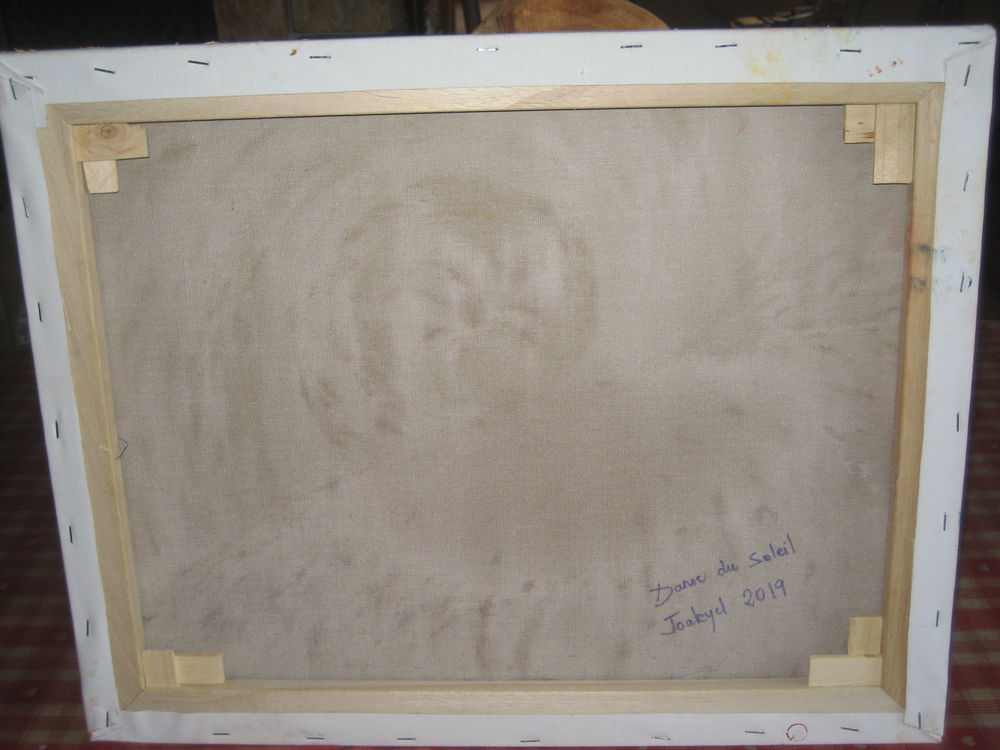 HUILE SUR TOILE AU COUTEAU. ARTISTE PEINTRE JOAKYEL Décoration