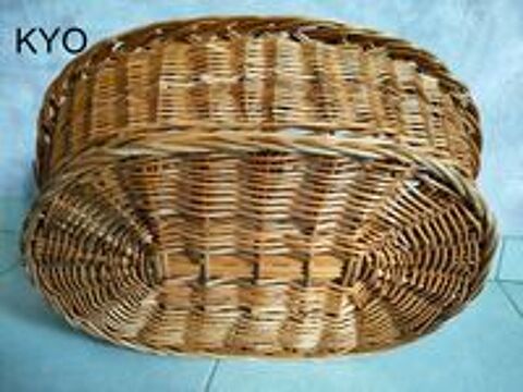   Panier ovale osier animal domestique compagnie (chien, chat) 