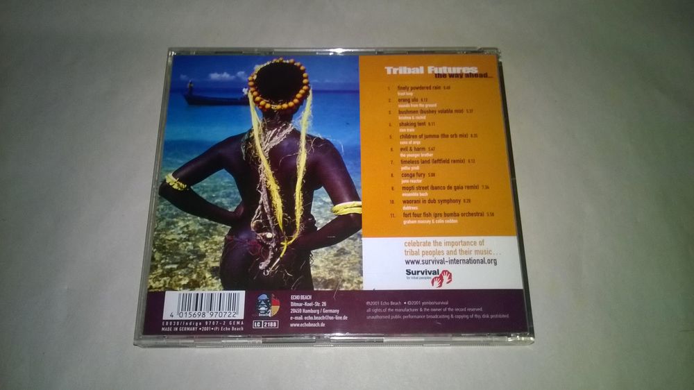 CD Tribal Futures
The Way Ahead
2001
Excellent etat
Froo CD et vinyles