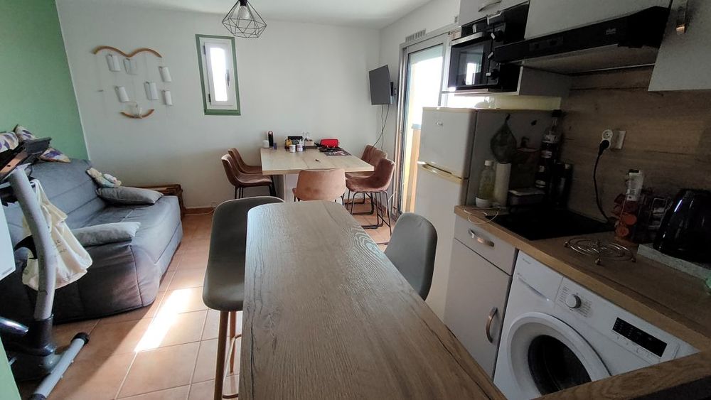 Vente Appartement LE CAP D'AGDE: Île des pêcheurs: STUDIO AVEC BELLE LOGGIA VITREE 3 faces Le cap d agde