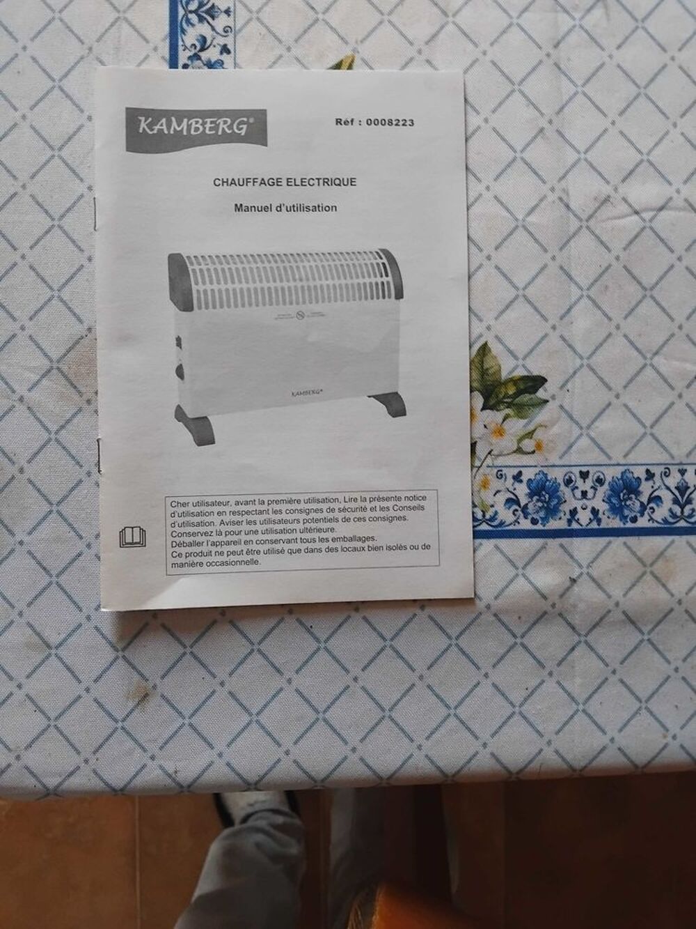 radiateur &eacute;lectrique Electroménager