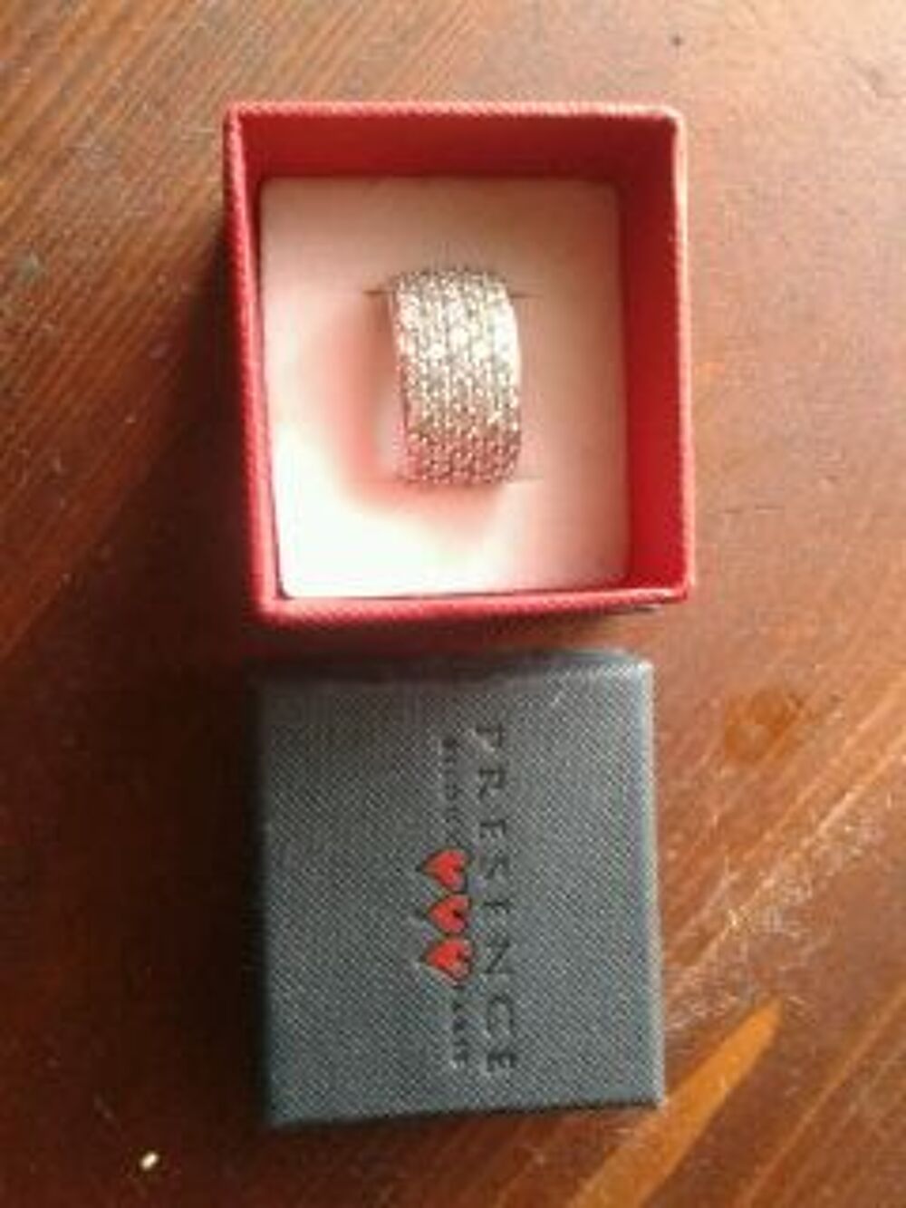 Bague Pr&eacute;sence Bijoux et montres