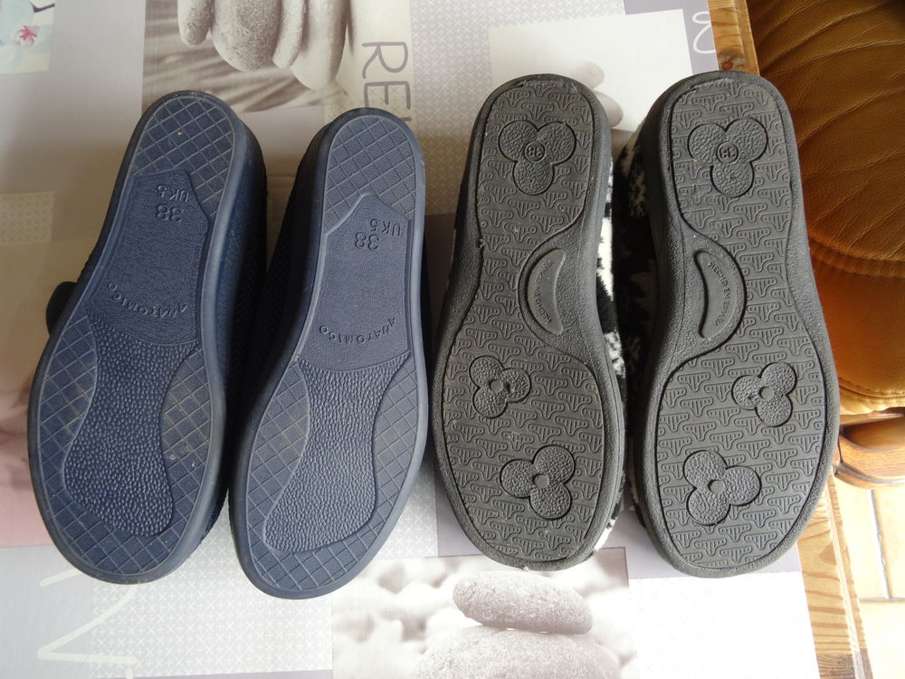 pantoufles fourr&eacute;es femme pointure 38 neuf Chaussures
