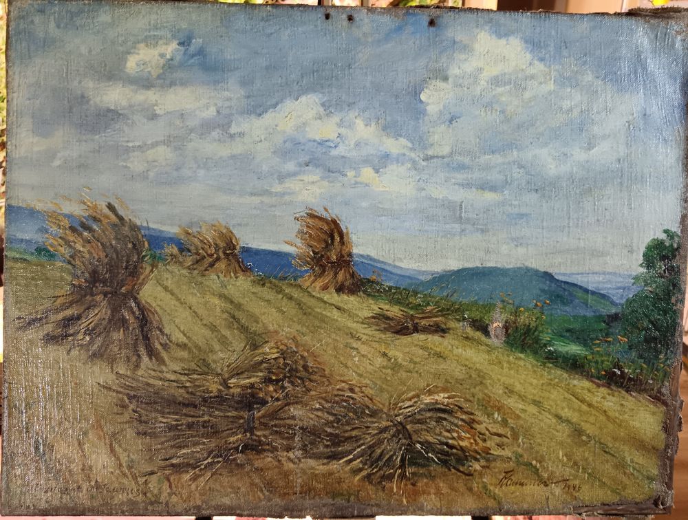 Tableau Huile sur toile sign&eacute; 