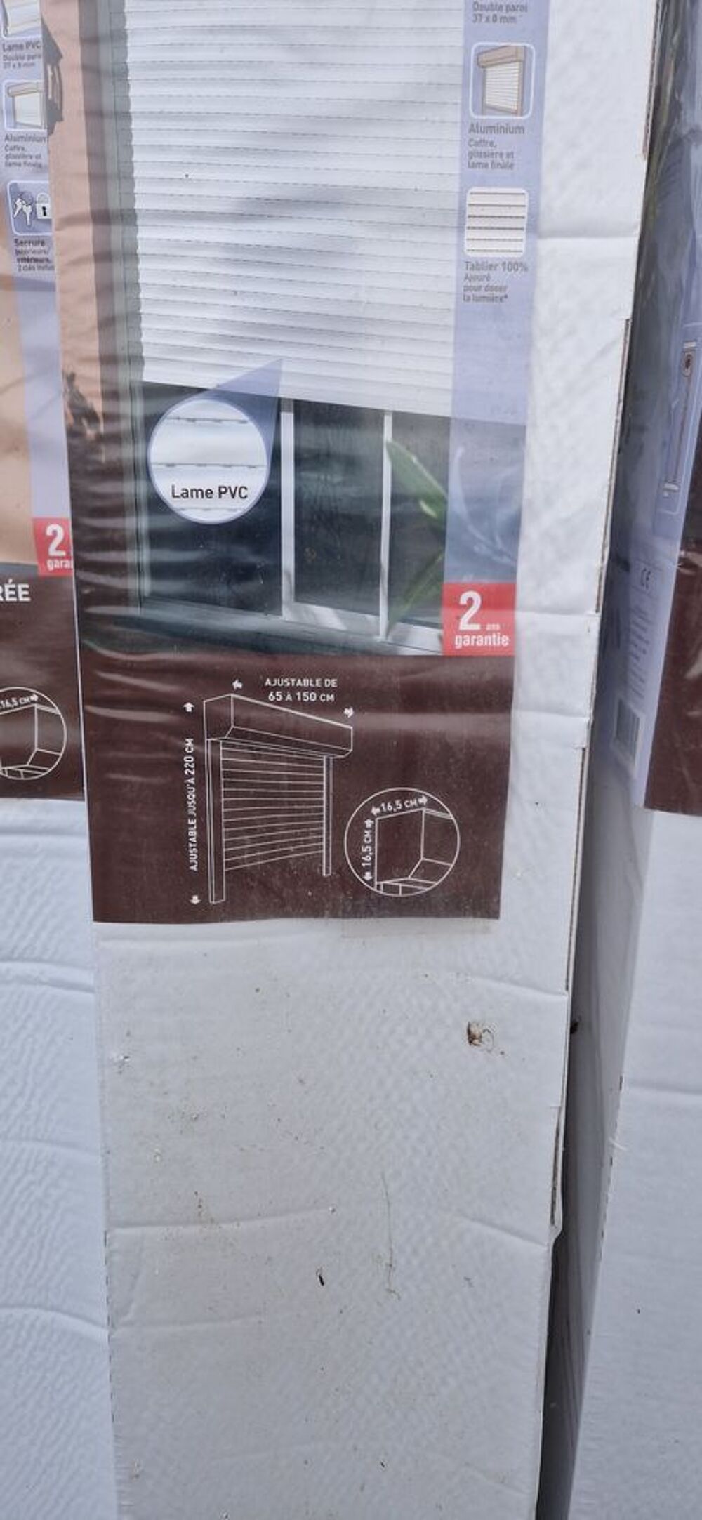 Volet roulant &eacute;lectrique Bricolage