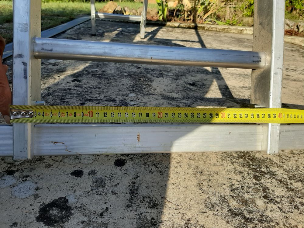 ECHELLE en ALU neuve double coulissante Bricolage
