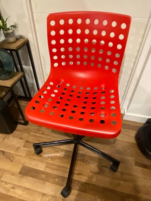 Chaise/fauteuil de bureau Skalberg d'Ikea rouge 8 Crteil (94)