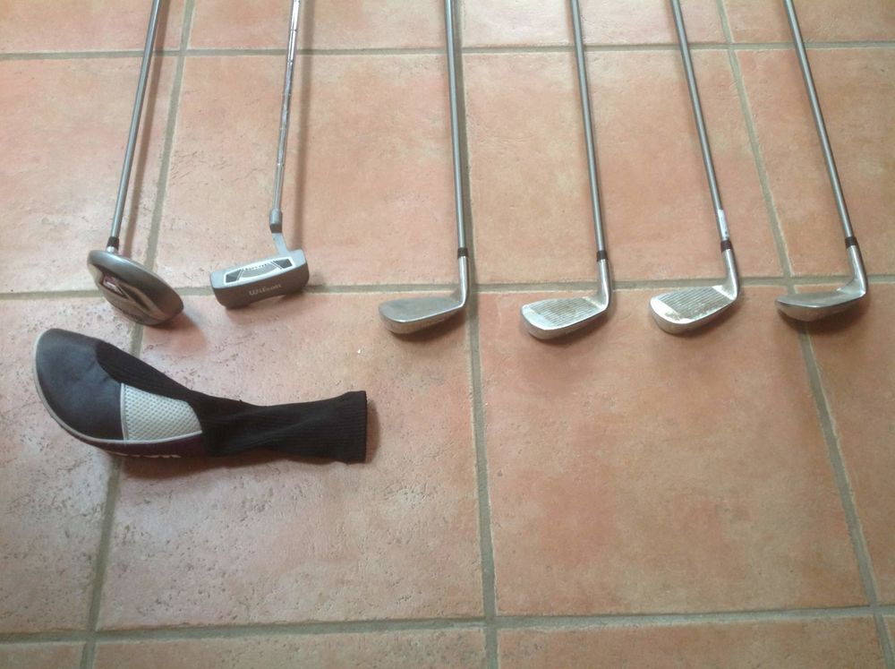 sac de golf + clubs Sports