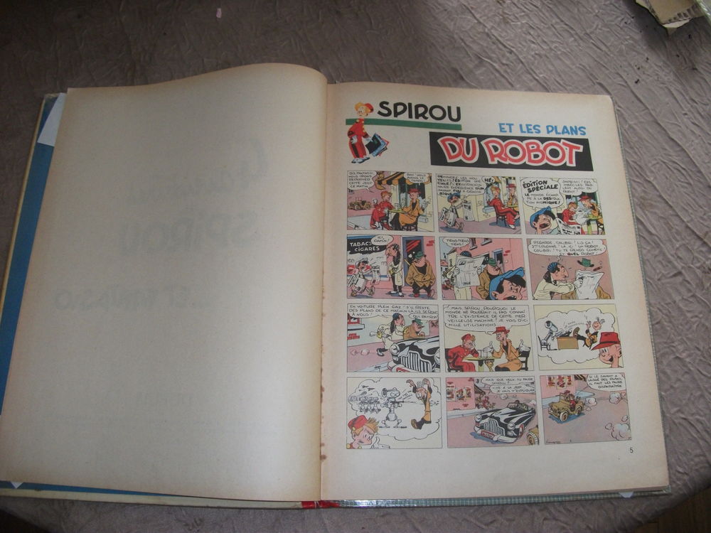 BD 4 aventures de Spirou Livres et BD