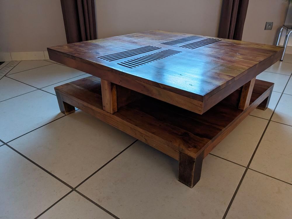table basse carr&eacute;e Meubles