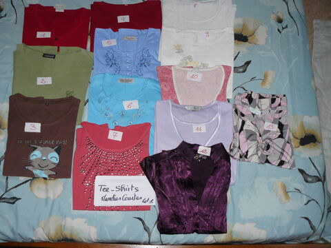 13 tee-shirts manches courtes lot 1   bibi  Saint-Sornin (03)