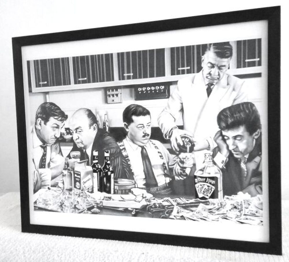 tableau "les tontons flingueurs" Décoration
