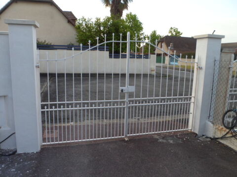 PORTAIL FER FORGE BLANC 500 Pau (64)