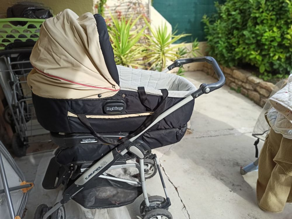 combin&eacute; peg perego landeau poussette si&egrave;ge auto Puériculture