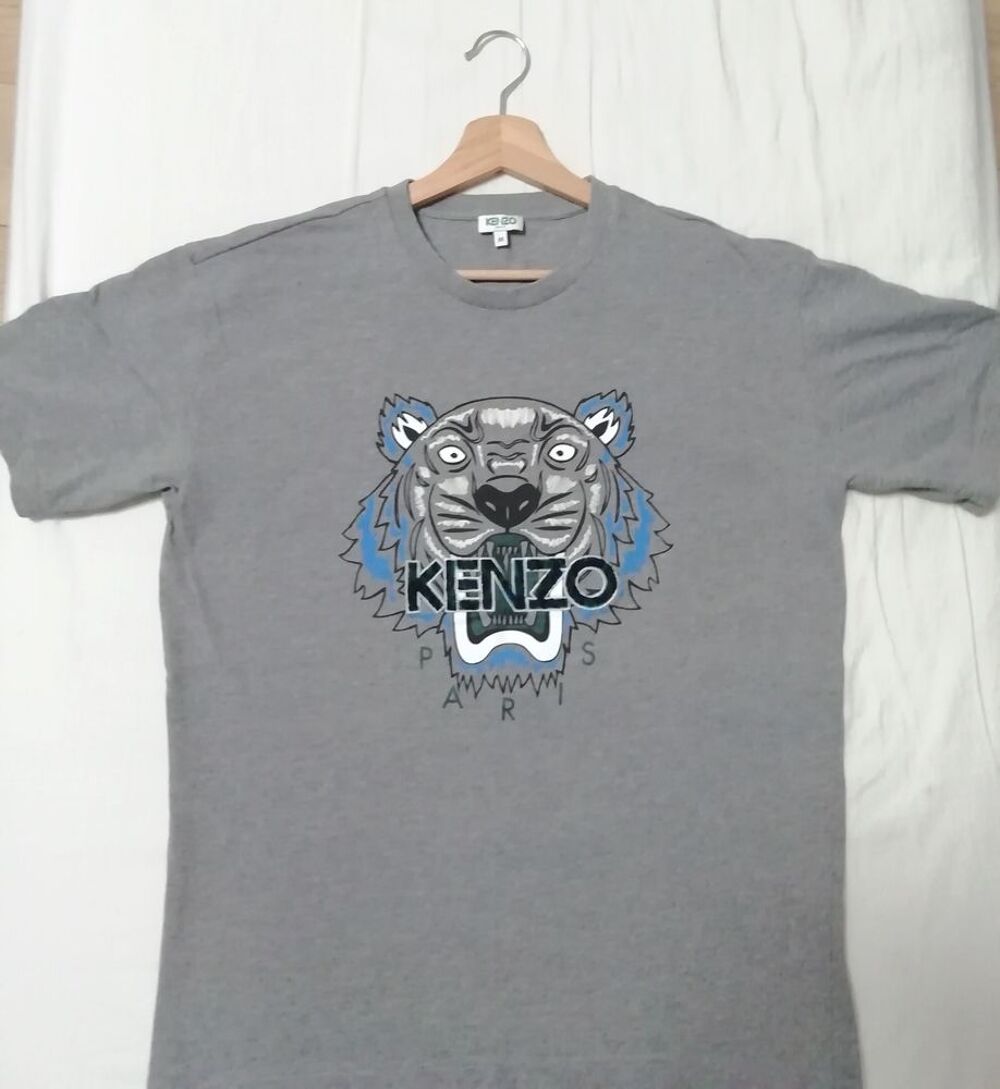 T-shirt Kenzo Tigre 'leopard' Tourterelle Taille M Vêtements