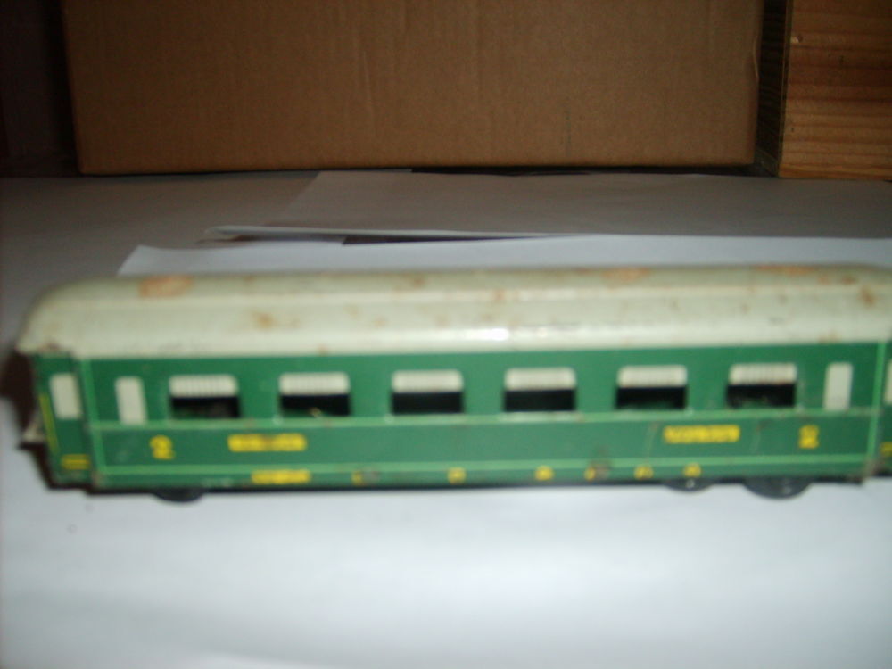 Mod&eacute;lisme Ferroviaire Wagon Paris-Rome en t&ocirc;le 2e classe Jeux / jouets