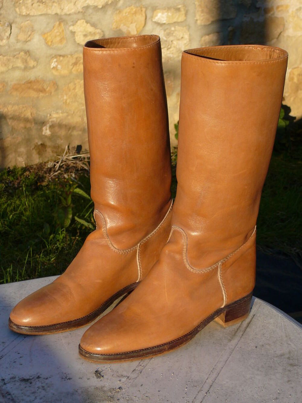 Bottes tout cuir Chaussures