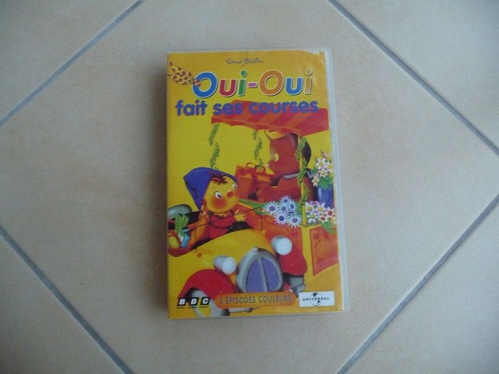 Oui-Oui fait ses courses 5 &eacute;pisodes - Collector cassette VHS DVD et blu-ray