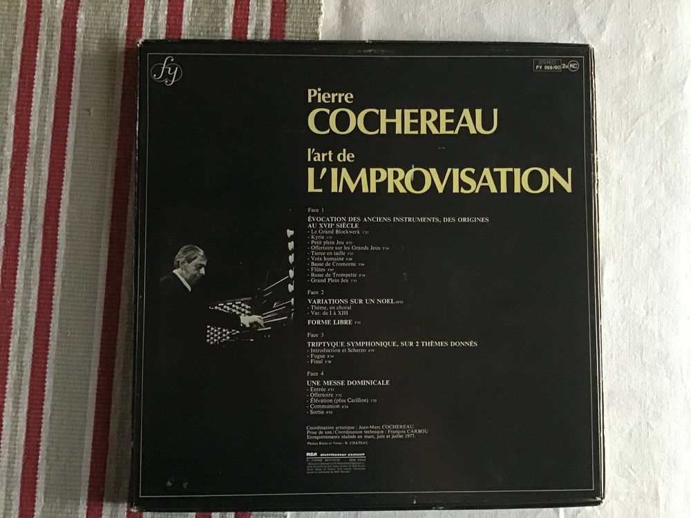 Pierre Cochereau - l?art de l?improvisation CD et vinyles
