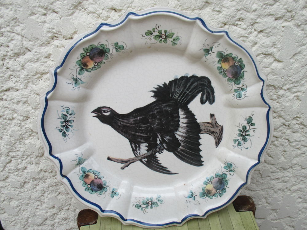 Assiettes d&eacute;coratives: oiseaux, gibier Décoration