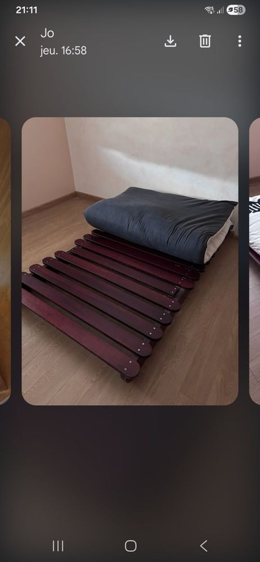 Canap&eacute; futon Meubles