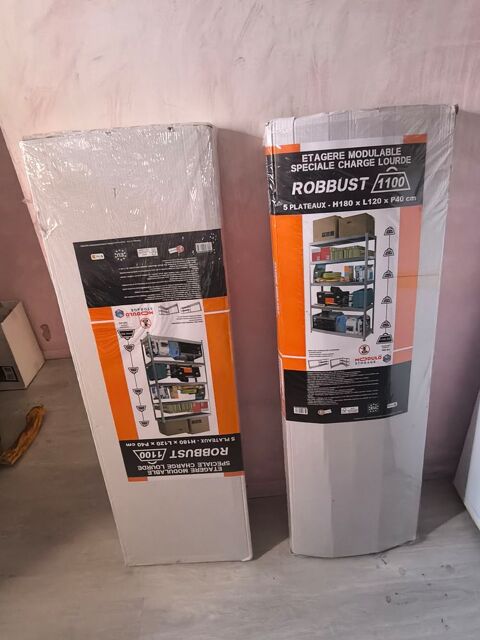 Étagère modulable spéciale charge lourde ROBBUST 1100 (5 pla 140 Saint-Pierre-d'Eyraud (24)