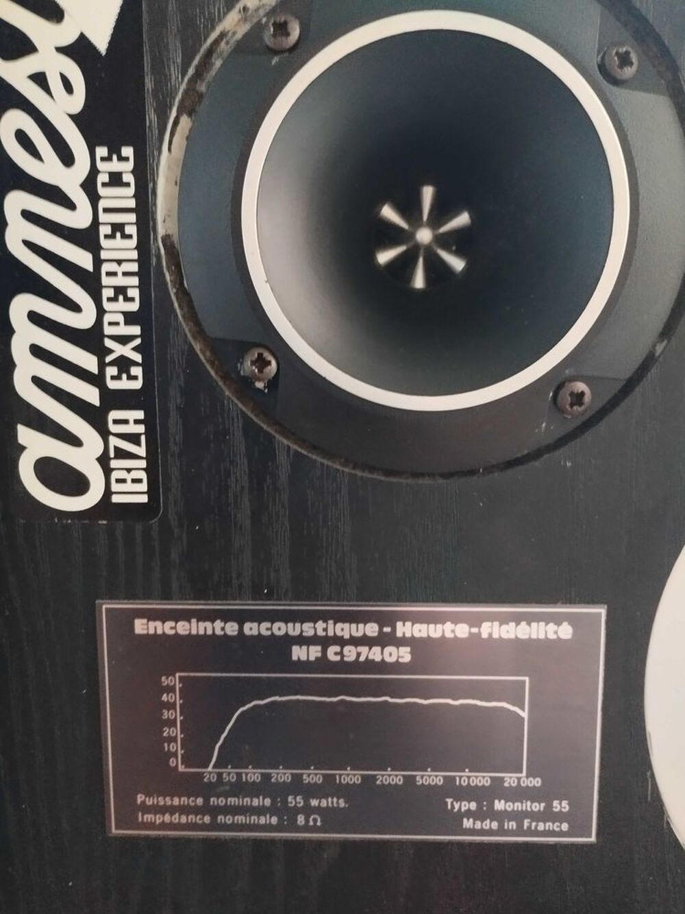 enceinte MERCURIALE TYPE MONITOR 55 Audio et hifi