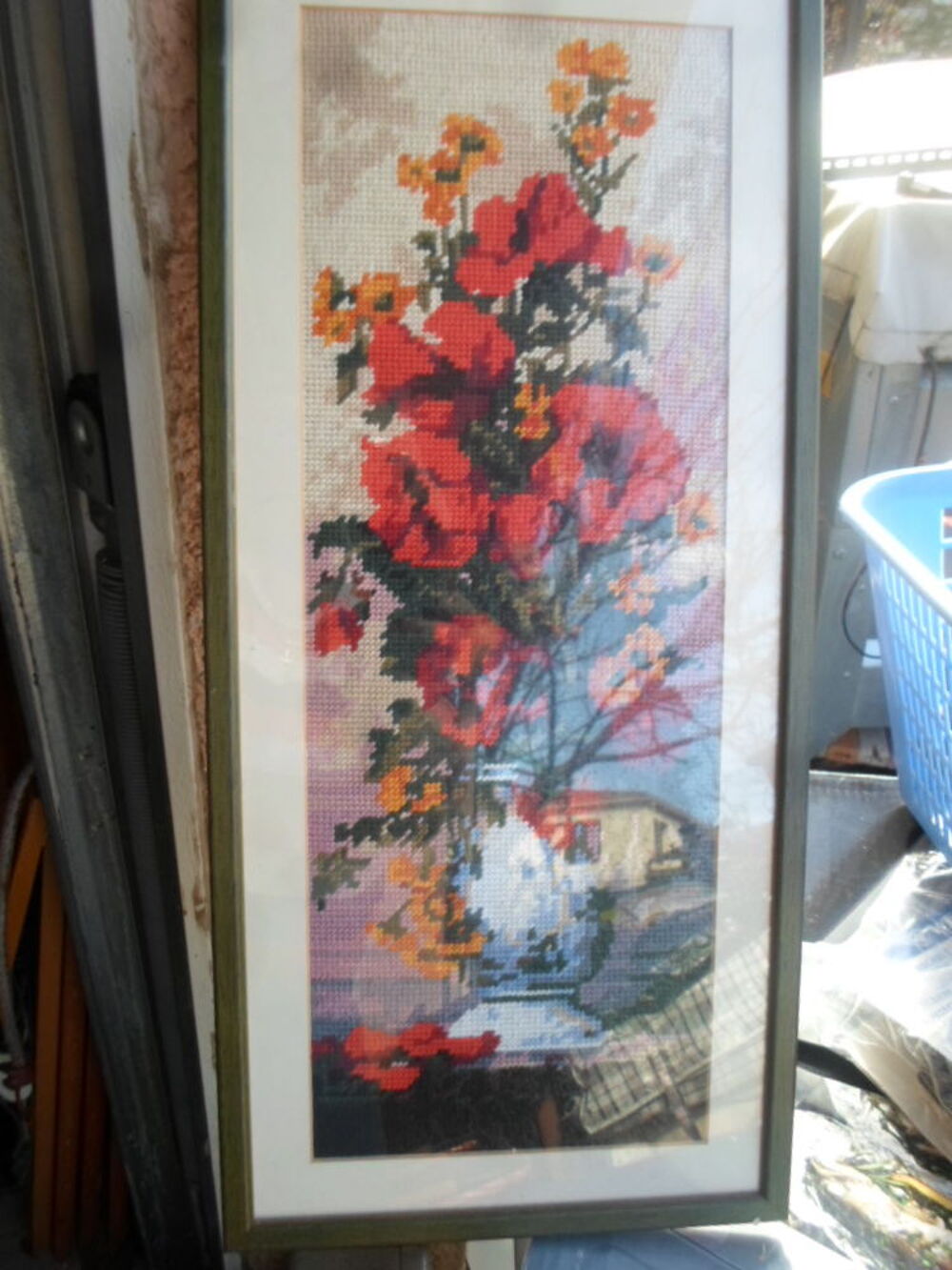 canevas sous verre 25x55 encadre Décoration