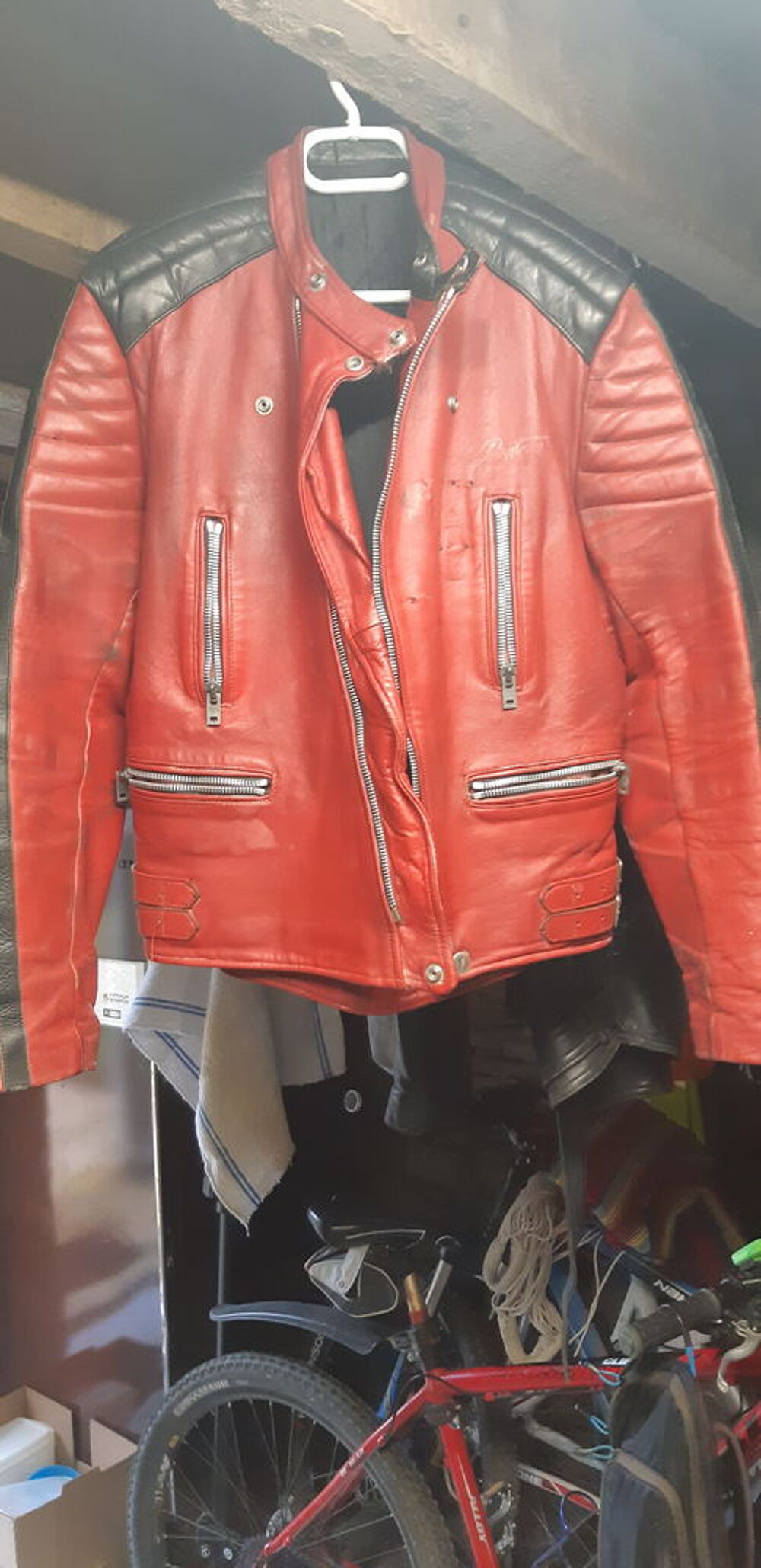 Blouson moto homme et femme Vêtements
