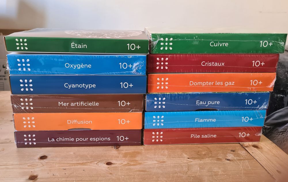 Jeux &eacute;ducatifs/exp&eacute;riences scientifiques enfants 8-10ans ++ Jeux / jouets