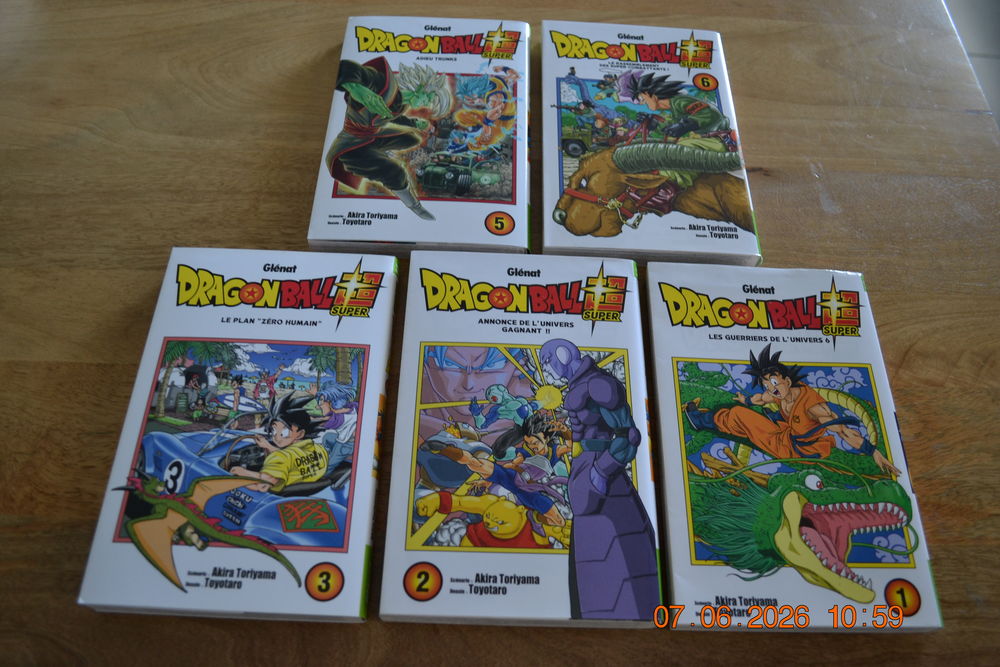 5 MANGAS DRAGON BALL SUPER 10 EUROS Livres et BD