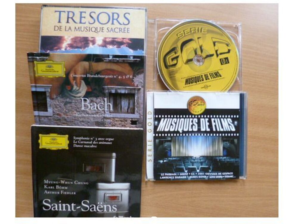 musiques sacr&eacute;es, musiques de films etc ... CD et vinyles