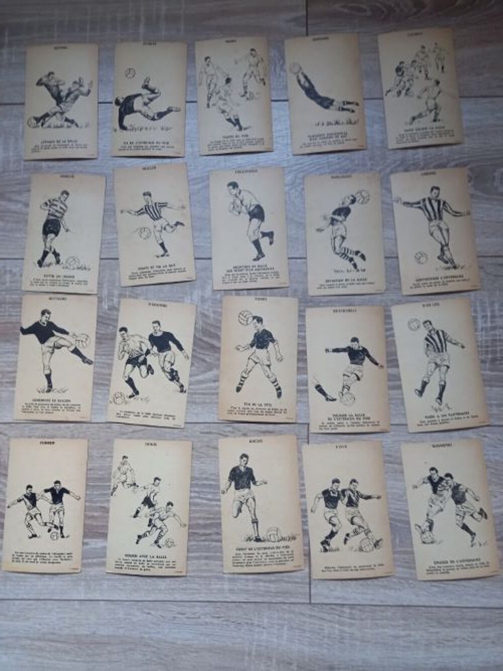 Cartes miroir sprint football fiche technique 