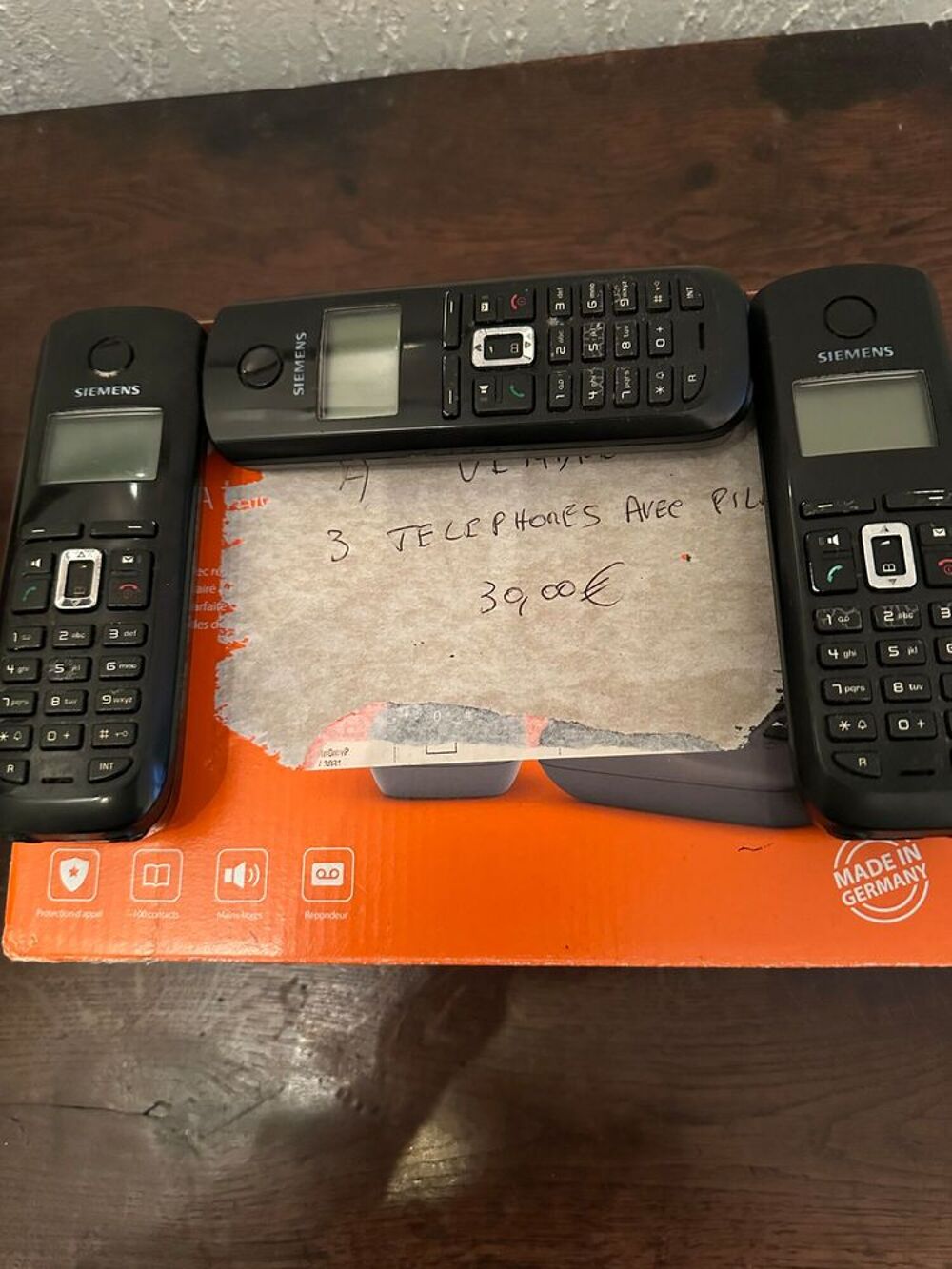 T&eacute;l&eacute;phones Siemens Gigaset A585. Téléphones et tablettes