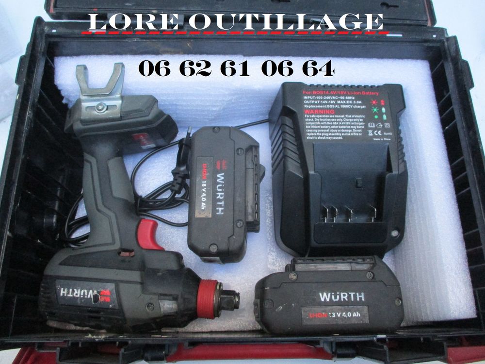 WURTH ASS 18 A-EC Combi - Boulonneuse Bricolage