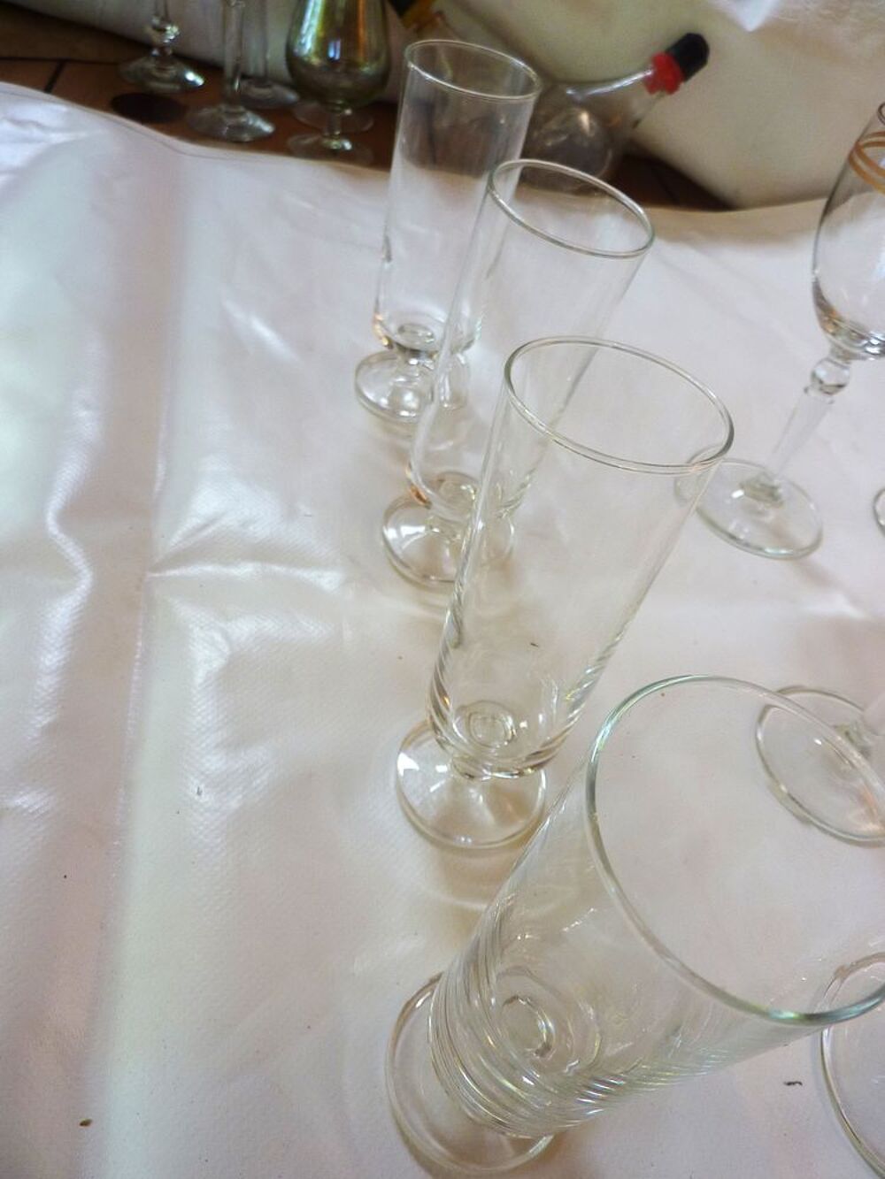 VERRES ANCIENS ANN2ES 40/50 Décoration