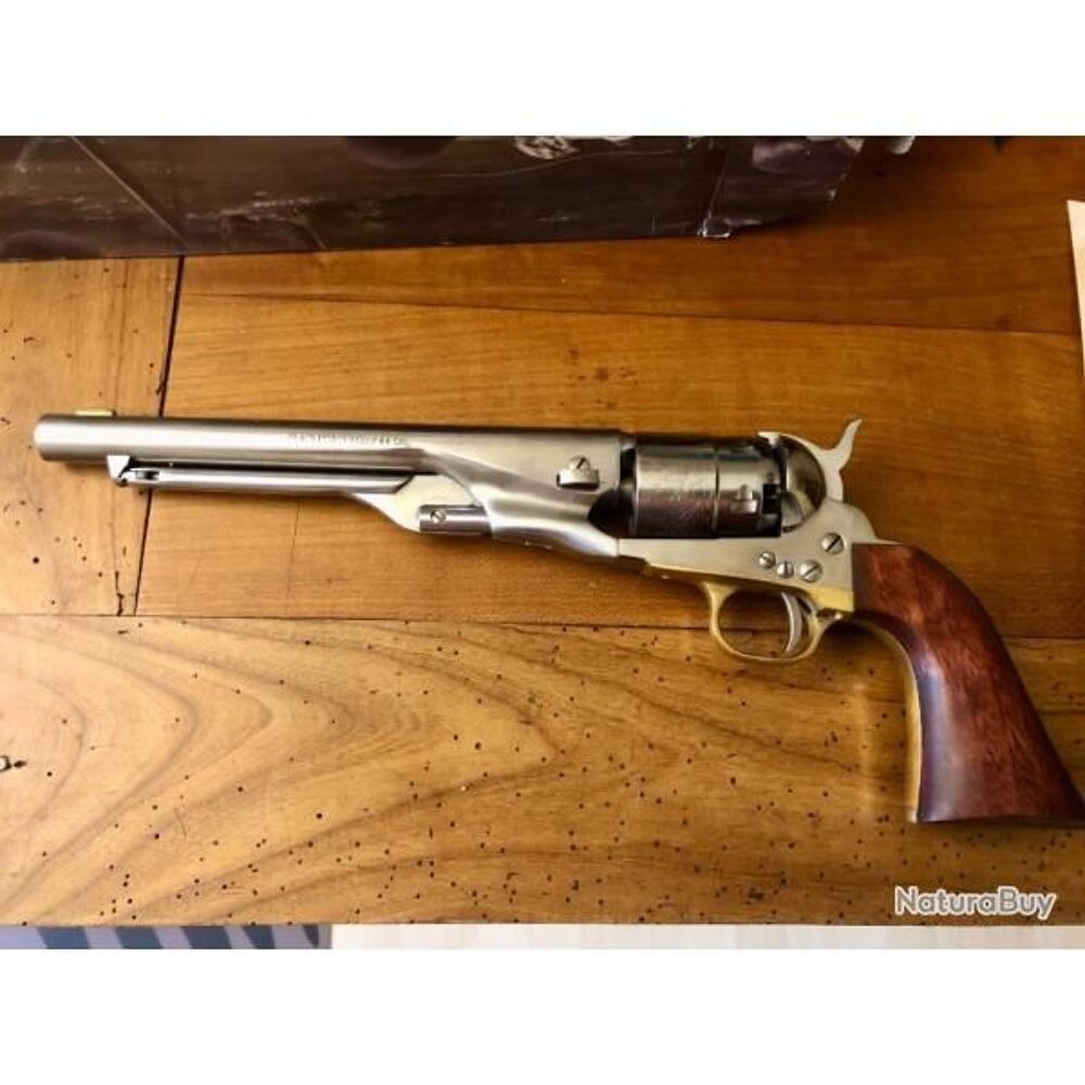 REPLIQUES UBERTI et PIETTA Poudre Noire 1851 et 1858 TB &eacute;tat 