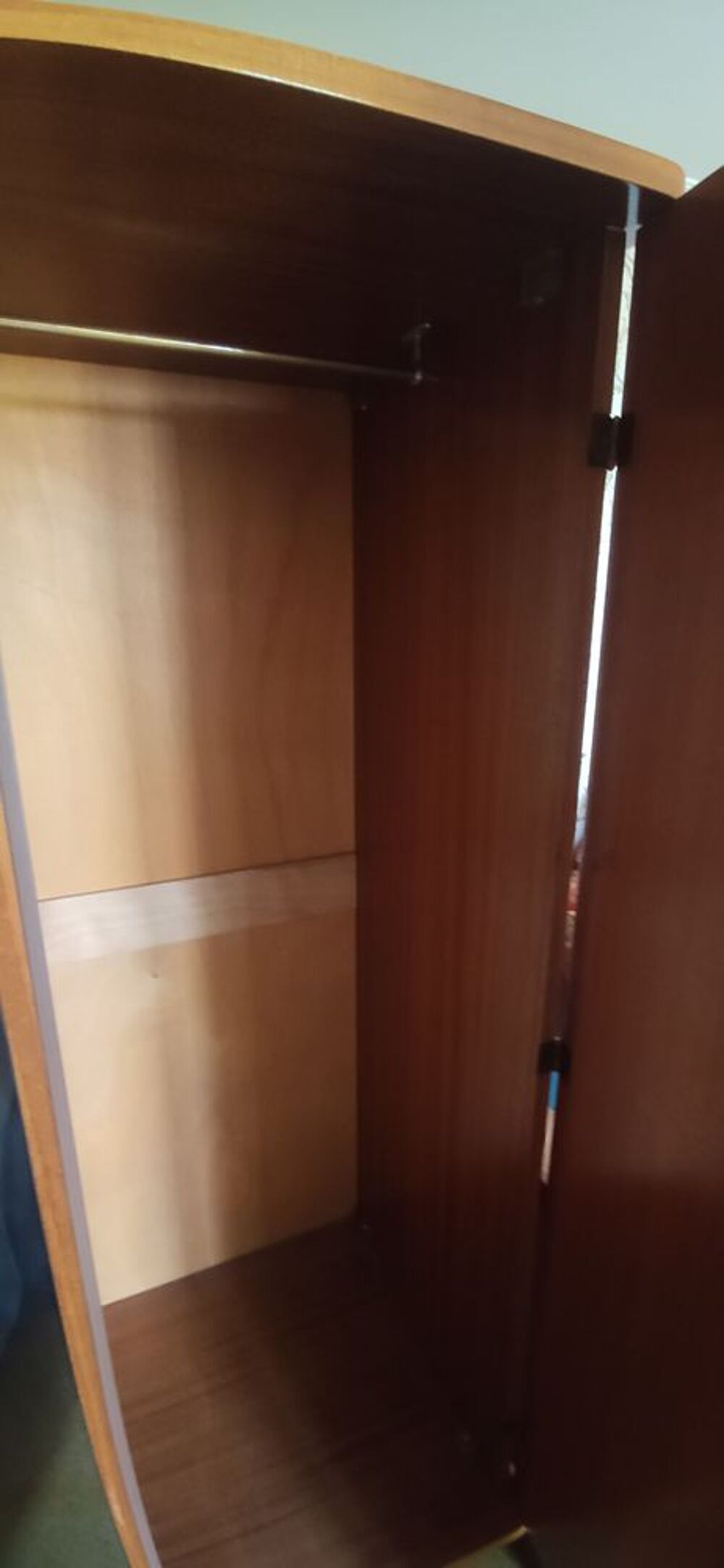 armoire vintage 2 portes et miroir central Meubles