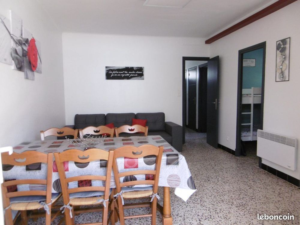   Appartement Rez de chaussée 6/pers 100 m plage et commerces Languedoc-Roussillon, Port-la-Nouvelle (11210)