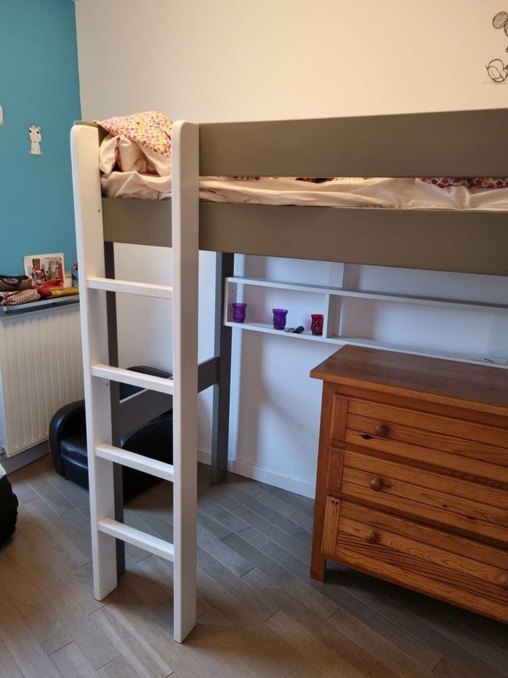 Lit d'enfant en bois 100� Meubles