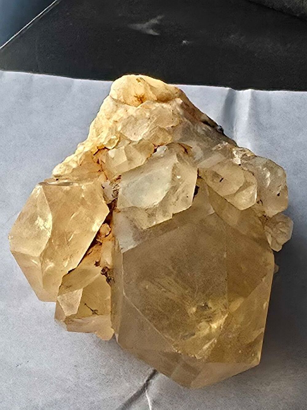 Pierre de Citrine Naturelle-Sp&eacute;cimen 180g 